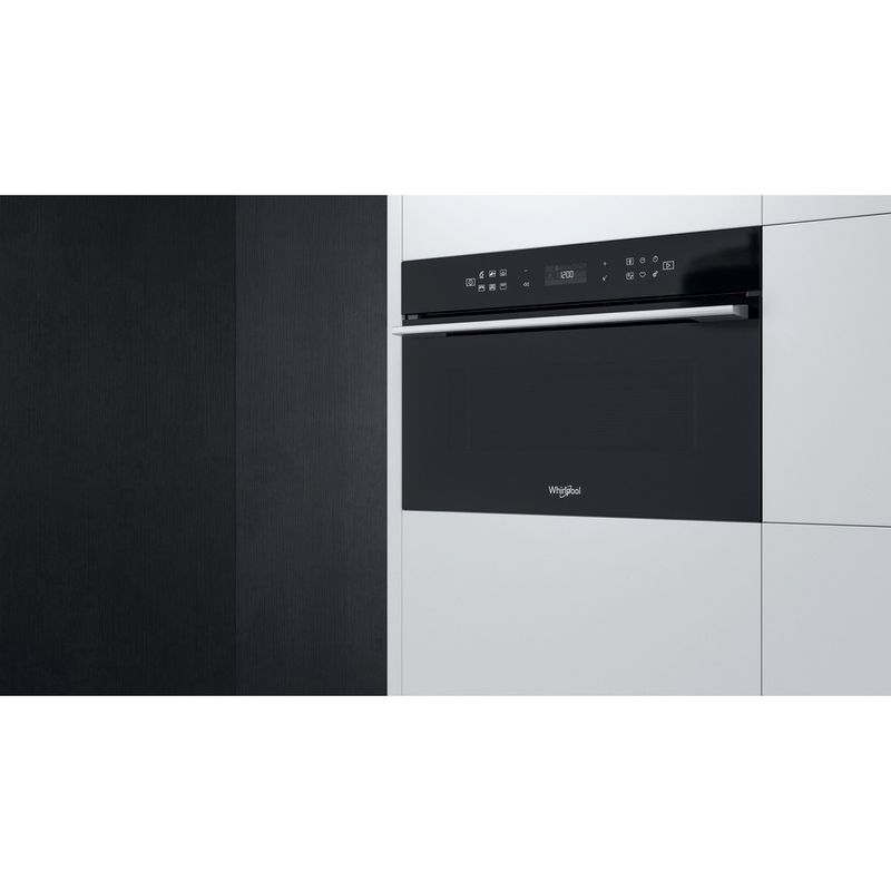 Whirlpool Microondas Encastre W7 MD440 NB Negro Electrónico 31 MW + Función Grill 1000.0 Lifestyle perspective