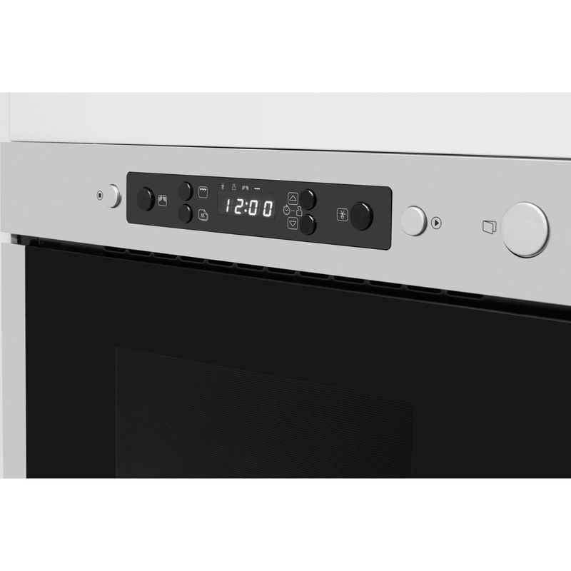 Whirlpool Microondas Encastre W7 MN840 Acero inoxidable Electrónico 22 MW + Función Grill 750 Control panel