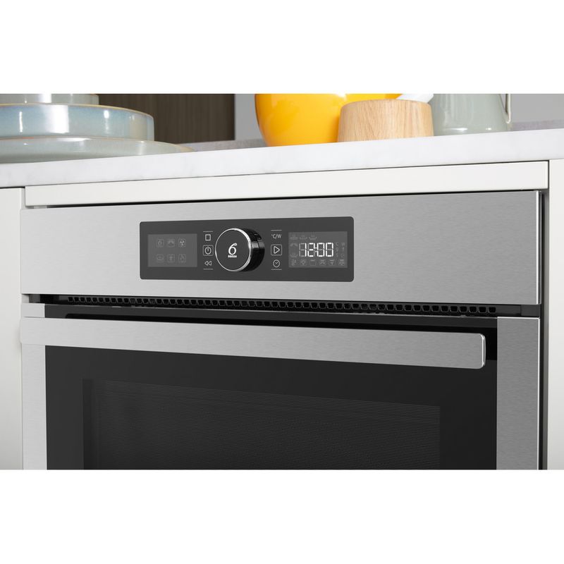 Whirlpool Microondas Encastre AMW 9605/IX Acero inoxidable Electrónico 40 MW-Combi 900 Lifestyle control panel