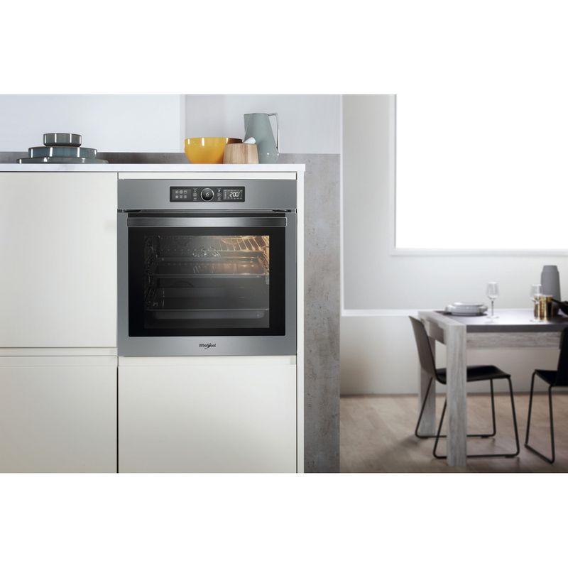 Whirlpool Horno Encastre AKZ9 6220 IX Eléctrico A + Lifestyle frontal