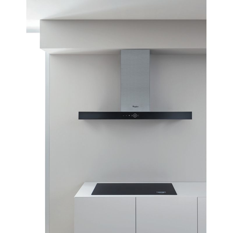 Whirlpool Campana Encastre AKR 759/1 IX Inox Wall-mounted Electrónico Lifestyle frontal