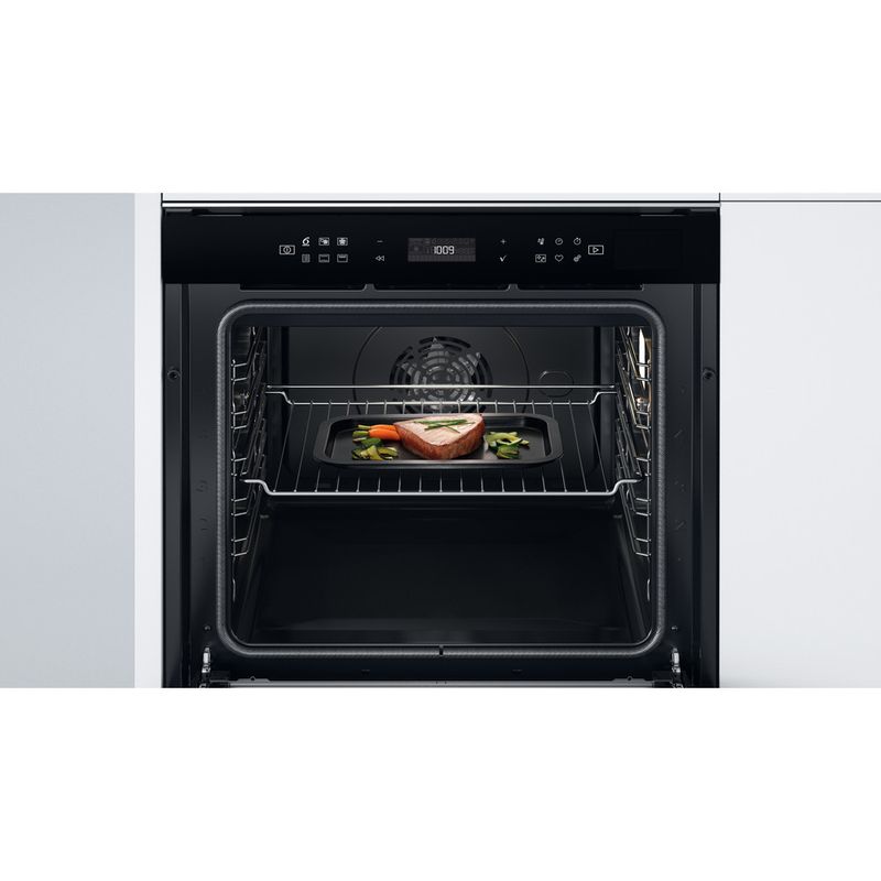Whirlpool Horno Encastre W7 OS4 4S1 P BL Eléctrico A + Lifestyle frontal open