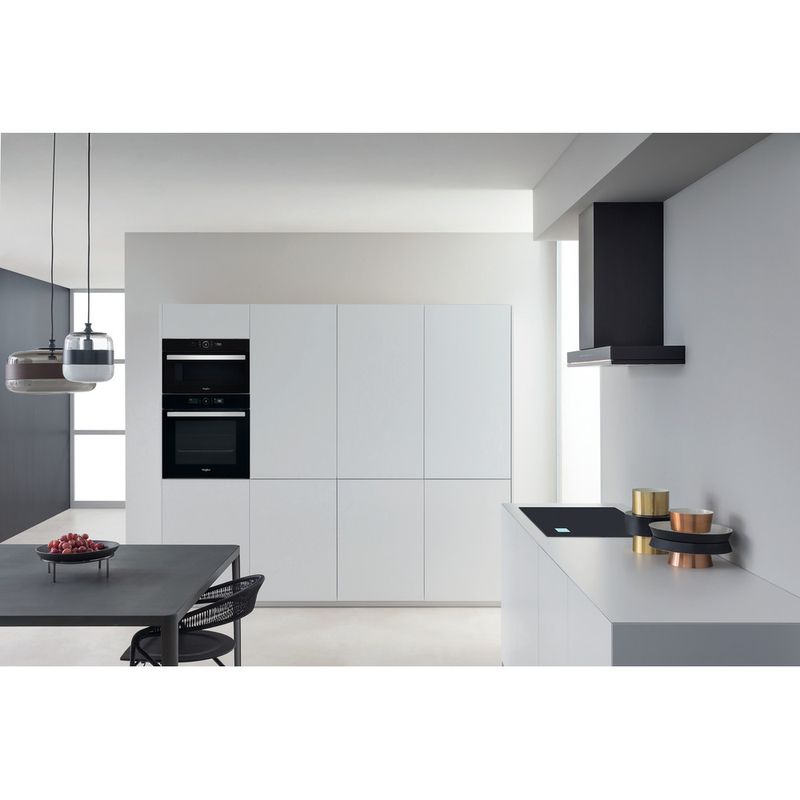 Whirlpool Microondas Encastre AMW 730/NB Negro Electrónico 31 MW + Función Grill 1000.0 Lifestyle frontal