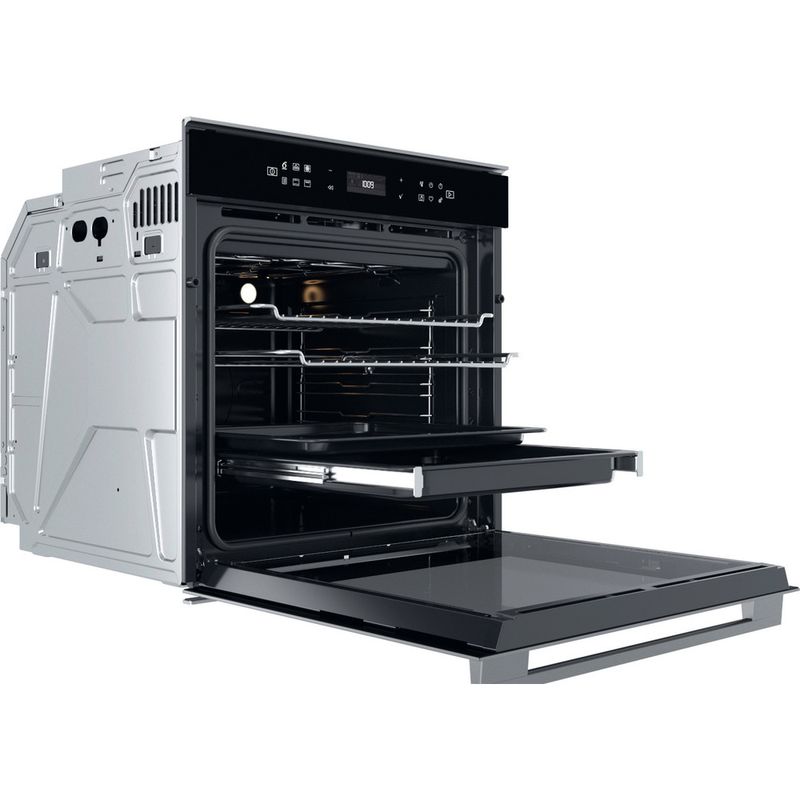 Whirlpool Horno Encastre W7 OM4 4S1 H Eléctrico A + Perspective open