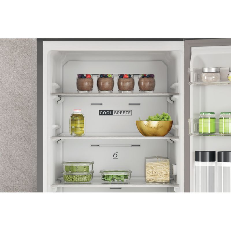 Whirlpool Combinación de frigorífico / congelador Libre instalación W7X 83A OX 1 Optic Inox 2 doors Lifestyle detail