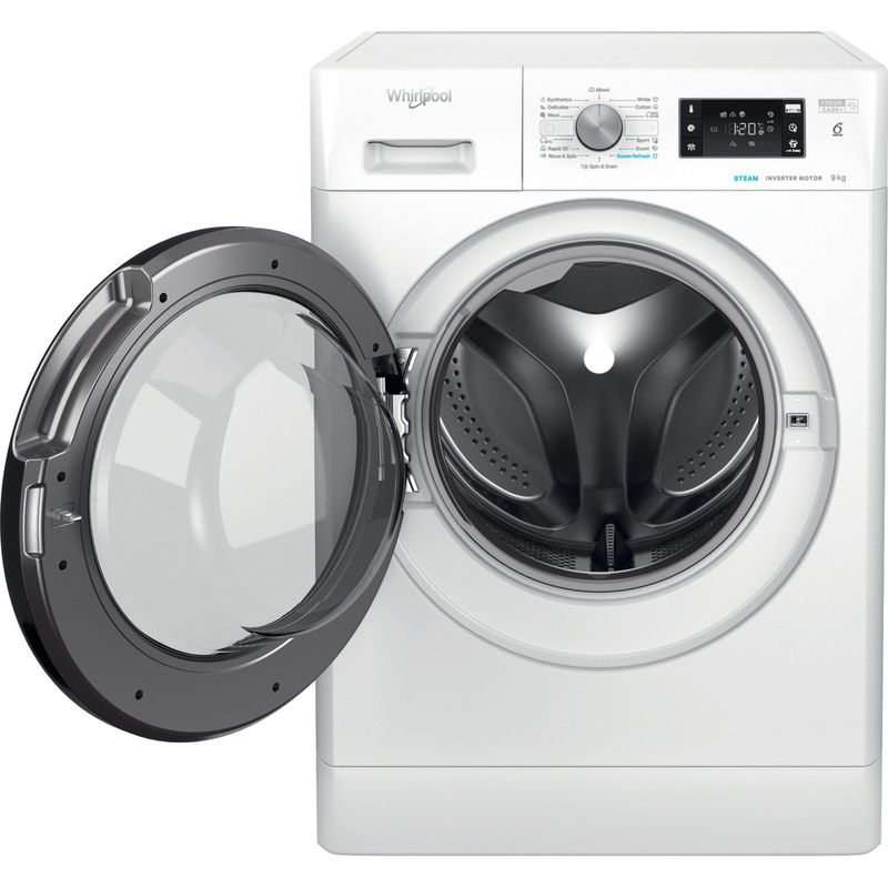 Whirlpool Lavadora Libre instalación FFB 9648 BV EU Blanco Cargador frontal C Frontal open