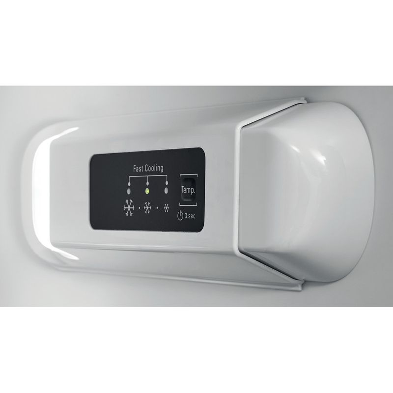 Indesit Combinación de frigorífico / congelador Encastre BI 18A2 D/I Blanco 2 doors Control panel