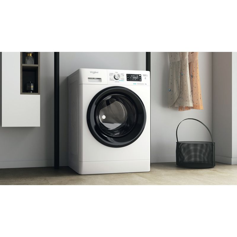 Whirlpool Lavadora Libre instalación FFB 9648 BV EU Blanco Cargador frontal C Lifestyle perspective