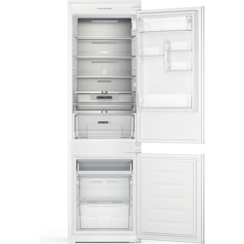 Whirlpool Combinación de frigorífico / congelador Encastre WHC18 T132 Blanco 2 doors Frontal open
