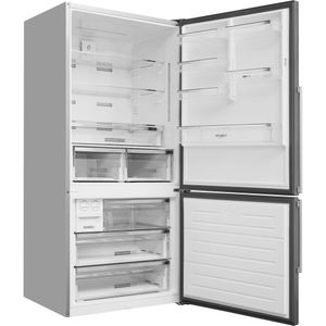 Whirlpool Combinación de frigorífico / congelador Libre instalación W84BE 72 X 2 Inox 2 doors Perspective open