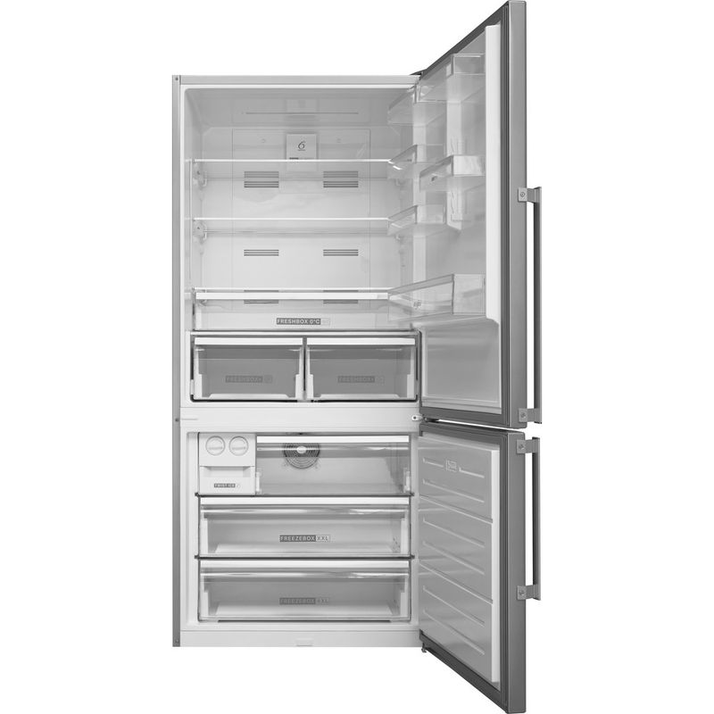 Whirlpool Combinación de frigorífico / congelador Libre instalación W84BE 72 X 2 Inox 2 doors Frontal open