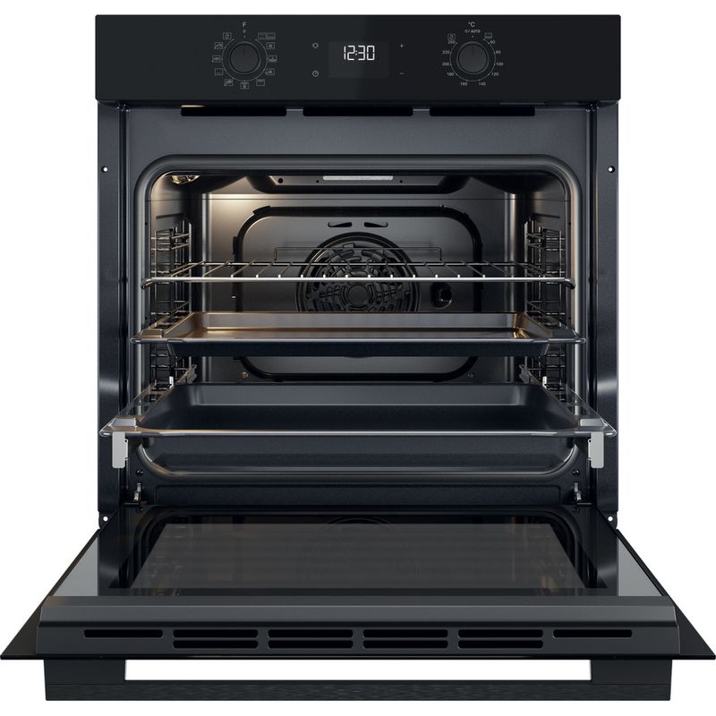 Whirlpool Horno Encastre OMK58HU1B Eléctrico A + Frontal open