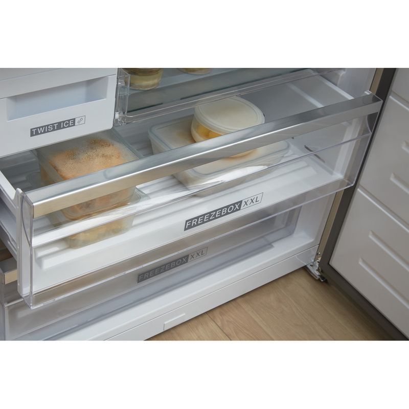Whirlpool Combinación de frigorífico / congelador Libre instalación W84BE 72 X 2 Inox 2 doors Drawer