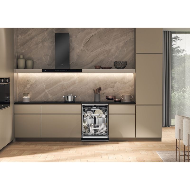 Whirlpool Lavavajillas Libre instalación W7F HS51 X Libre instalación B Lifestyle frontal open