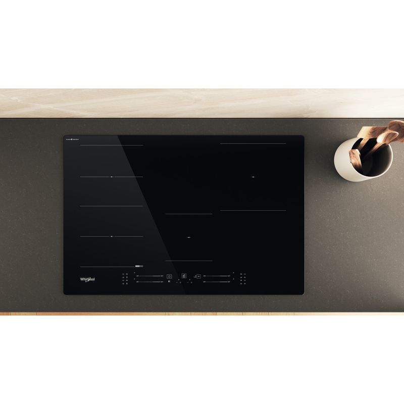 Whirlpool Encimera WF S1577 CPNE Negro Induction vitroceramic Lifestyle frontal