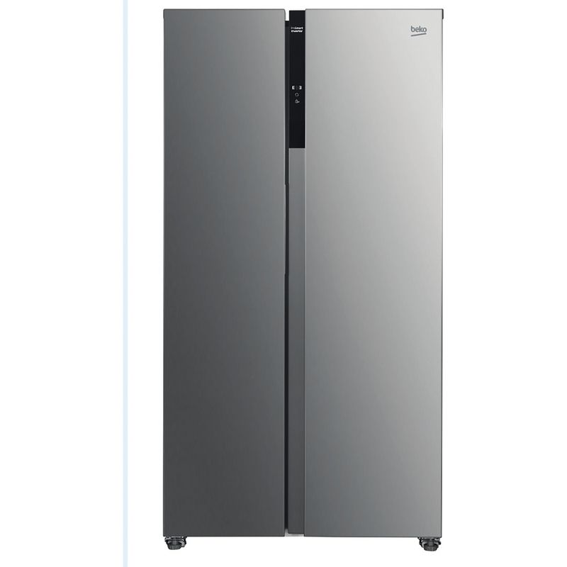 Beko Side-by-Side Independiente GNO5323XPN Silver – ARC 744 Frontal
